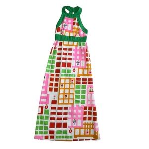 Vintage 1960s pattern dress